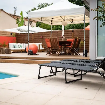 Frenchyhomes☆Villapiscine☆Plage☆Parc Loisir * غوجان-ميستراس